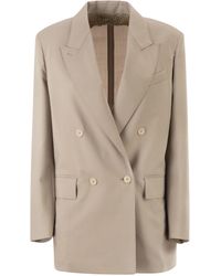 Max Mara - Mxmmitico Double Breasted Blazer - Lyst