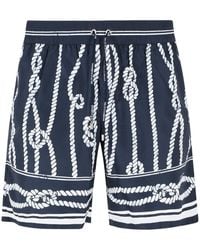 Dolce & Gabbana - Dolce & Gabbana 'Corde' Polyester Swimsuit - Lyst