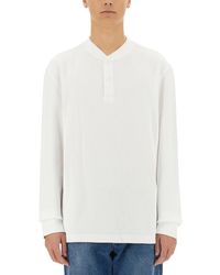 Barbour x Baracuta - T-shirt "henley" - Lyst