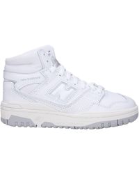 New Balance - Nieuwe Balans Sneakers 650 Vrouwen Huid Wit - Lyst