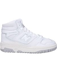 New Balance - Sneakers 650 Donna Pelle Bianco - Lyst