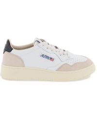 Autry - Leather Medalist Low Sneakers - Lyst