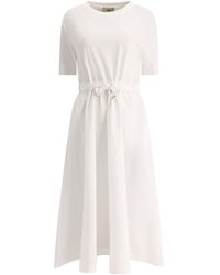 Herno - Dress With Drawstring - Lyst