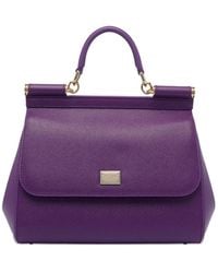 Dolce & Gabbana - Sicily Large Tote Bag - Lyst