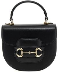 Gucci - ' Horsebit 1955 Mini' Handtas - Lyst