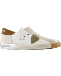 Philippe Model - PRSX Low Sneakers Philippe Modèle en cuir blanc - Lyst