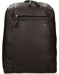 Piquadro - Backpacks And Messenger Bags For Leather/Testa Di Moro - Lyst