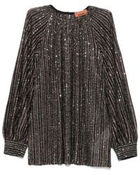 Missoni - Striped Top With Sequins - Lyst