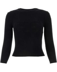Balenciaga - Wool Blend Sweater - Lyst