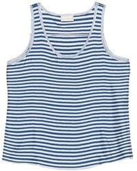 Pierre Louis Mascia - Striped Silk Top - Lyst