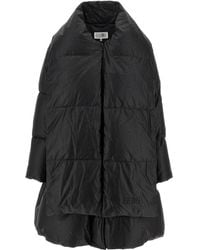 MM6 by Maison Martin Margiela - Scarf Down Jacket - Lyst