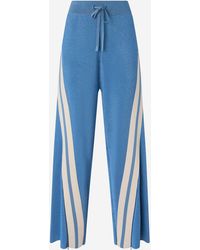 Pinko - Sports Pants With Stripes - Lyst