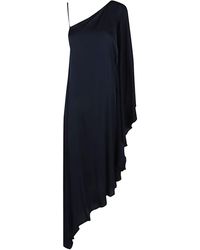 Silk95five - Silk95 Cinq longues robe de soie asymétrique - Lyst
