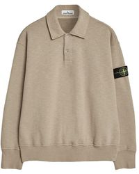 Stone Island - Cotton Polo Shirt - Lyst