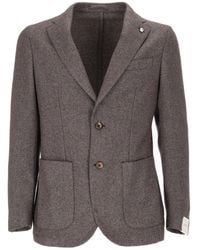 L.B.M. 1911 - Drop S Textured Blazer - Lyst