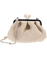 Weekend by Maxmara - Wkapalmas Raffia Effect Pasticcino Bag - Lyst
