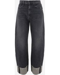 Mother - Denim Jeans Van Moederstretchkatoen - Lyst