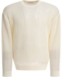 Nonnative - Cotton Blend Crewneck Sweater Knitwear - Lyst
