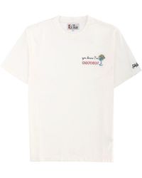 MC2 Saint Barth - T-Shirt With Print - Lyst
