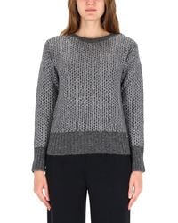 Herno - Alpaca And Wool Crewneck Sweater - Lyst