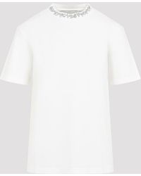 Golden Goose - Vintage Cotton W Embroidery T-Shirt - Lyst