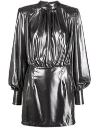 Blanca Vita - Abelia Laminated Mini Dress - Lyst