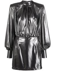 Blanca Vita - Abelia Gelamineerde Mini -jurk - Lyst