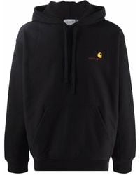 Carhartt - Hoodie Met Geborduurd Logo - Lyst