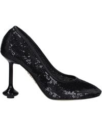 Loewe - Décolleté Toy Donna Paillettes Nero - Lyst