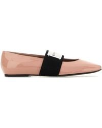 Givenchy - Calf Leather Ballerinas - Lyst