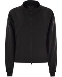 Herno - Laminar Bomber Jacket With Zip - Lyst