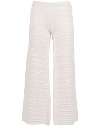 Ermanno Scervino - Pantalone Gehaakt Katoen - Lyst