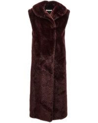 Philosophy - Filosofie Extra Lange Faux Bontvest - Lyst