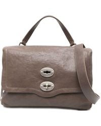 Zanellato - Postina Tabacco Baby Leather Handbag - Lyst