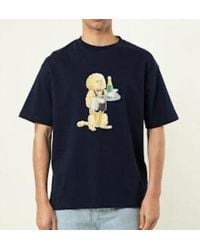 Drole de Monsieur - T -Shirts und Polos Blau - Lyst