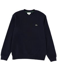 Lacoste - Fleece Sweatshirt With Logo - Lyst