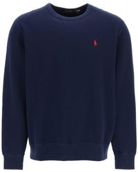 Polo Ralph Lauren - Sweatshirt Met Geborduurd Logo - Lyst