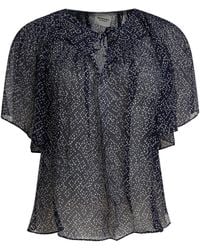 Isabel Marant - "Neslya" Viscose Blouse - Lyst