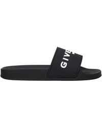 Givenchy - Ciabatte E Zoccoli Uomo Gomma Nero/Bianco - Lyst
