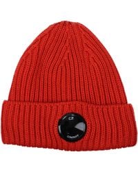 C.P. Company - Wool Caps - Lyst