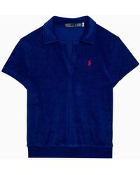 Polo Ralph Lauren - Royal Chenille Polo Shirt - Lyst