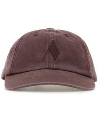 The Attico - Chocolate Cotton Baseball Cap - Lyst