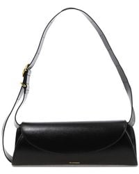 Jil Sander - Kleine Cannolo Iconic Line Schultertasche - Lyst