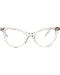 Saint Laurent - Acetate Glasses - Lyst