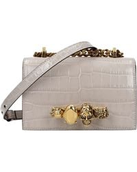 McQueen - Alexander Mc Queen Crossbody Bag Leather/Light - Lyst