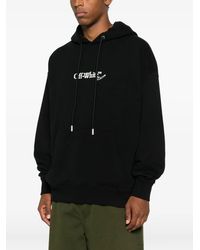 Off-White c/o Virgil Abloh - Scribble Arr Skate Hoodie Schwarz Weiß - Lyst