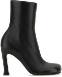 Bottega Veneta - Leather Nico Ankle Boots - Lyst