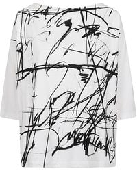 Moyuru - Printed Cotton Sweater - Lyst
