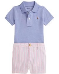 Polo Ralph Lauren - Polo Shirt Set With Shorts - Lyst