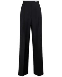 Prada - Wollen Broek - Lyst